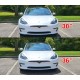 tesla grill decal sticker accessory