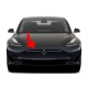 Model 3 bumper overlay decal sticker outline