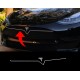 Model 3 bumper overlay decal sticker outline