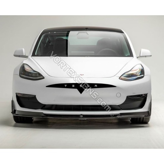 Car Logo Trim Sticker For Tesla Model 3 /X /S
