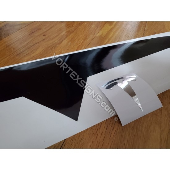 Tesla Model 3 bumper overlay grille