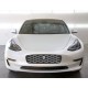 Tesla Model Y grille graphics sticker