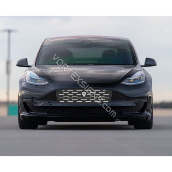 Tesla Model Y grille graphics sticker