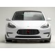 Mercedes AMG style Tesla bumper grille sticker