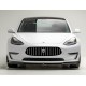 Mercedes AMG style Tesla bumper grille sticker