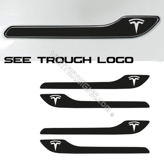 Model 3 Door Handles overlay sticker