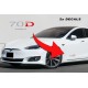 70D Lower door decals sticker