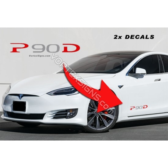 Car Door Side Skirt Stripes Sill Sticker Body Decal for Tesla