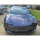 tesla model 3 hood stripe like a porsche