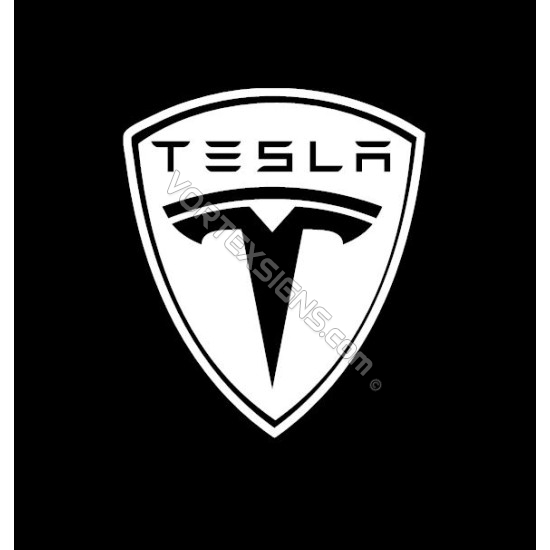 Sale Tesla Logo Accessory Decal Sticker Hot 2020