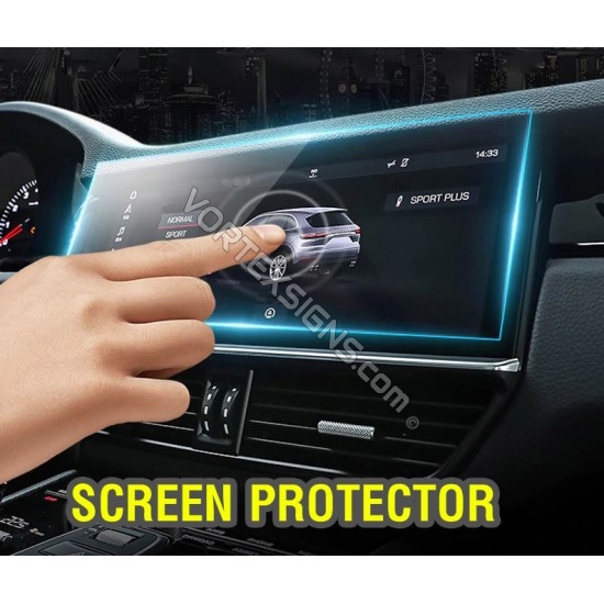 Piaobaige 7 Inch Car Navigation Screen Protector Tempered Glass Center For Porsche Cayenne 2015 