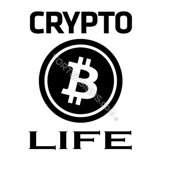 Crypto Life sticker