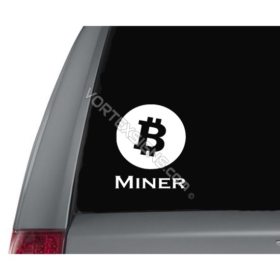 BitCoin Miner sticker