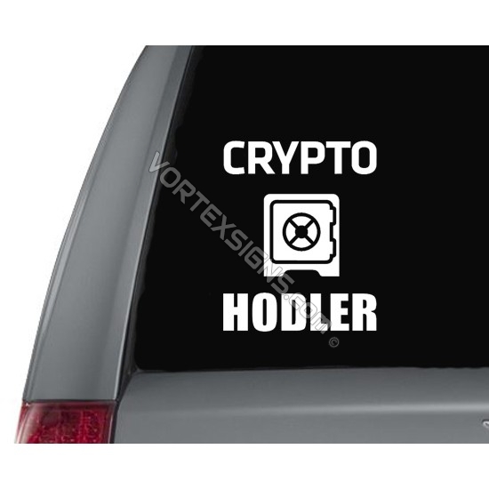 Crypto Hodler sticker