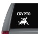 Crypto Bull  sticker