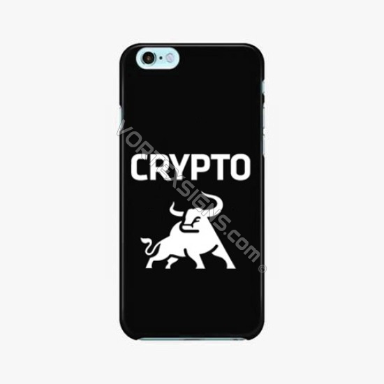 Crypto Bull Phone decal sticker