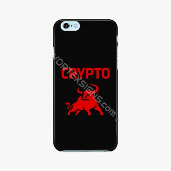 Crypto Bull Phone decal sticker