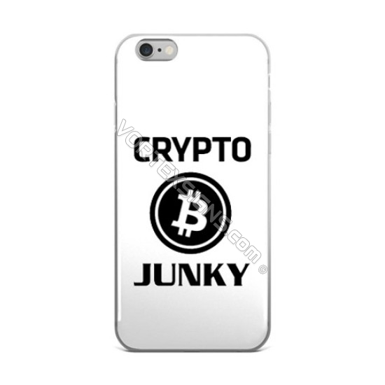 Crypto Junky Phone decal sticker