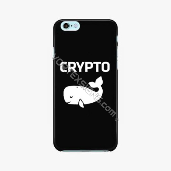 Crypto Whale Phone decal sticker