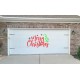 christmas garage sign letters graphic decals
