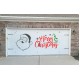 santa face christmas garage sign graphic decals