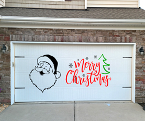holiday garage signs