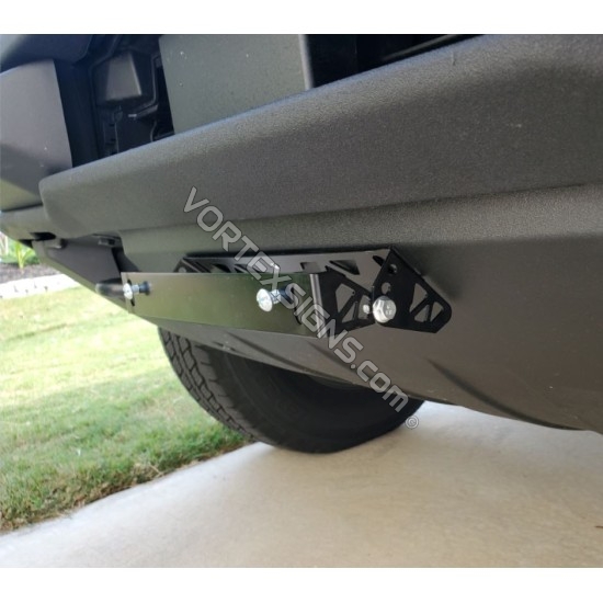 bronco license plate mount