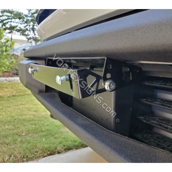 bronco license plate mount