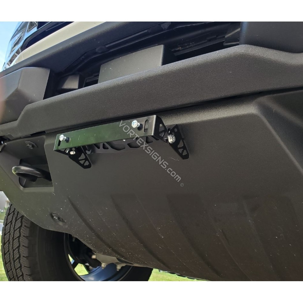 Bronco Front License Plate Bracket Get Your Front License Plate
