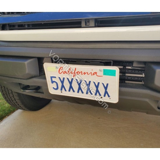 bronco license plate mount