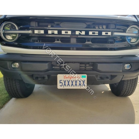 2022 Bronco bumper plate holder