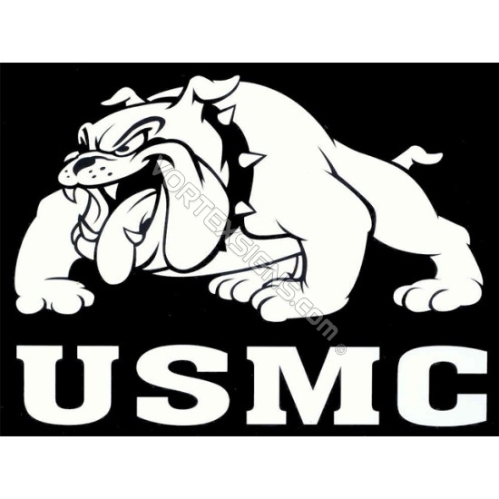 USMC Marines BullDog sticker