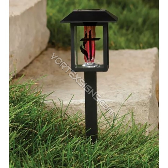 Cementary Grave Memory LED light sticker