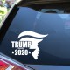 Trump 2020 president democratic decal vote Trump 2020 for president sticker
