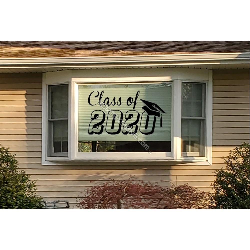Class Window Sticker SALE! Class 2021 window decal sticker static cling online