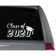 Class of 2021 home window decal / cling sticker