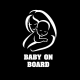 Baby On board pacifier sticker