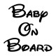 Disney Baby on Board sticker