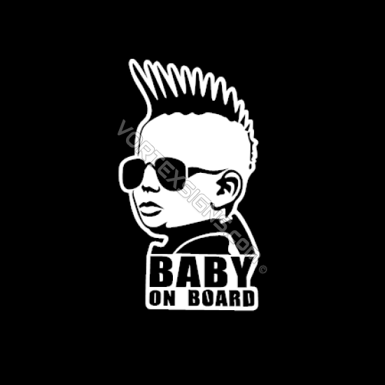 Baby On Board Boy sticker