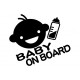 Baby on Board 2 sticker