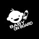 Baby on Board 2 sticker