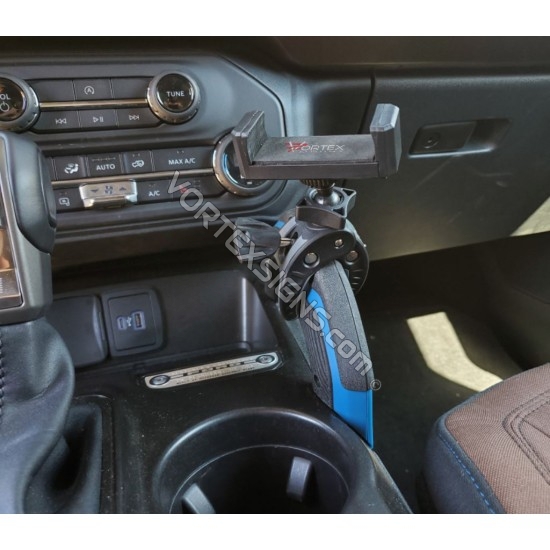 claw style phone holder for Ford Bronco