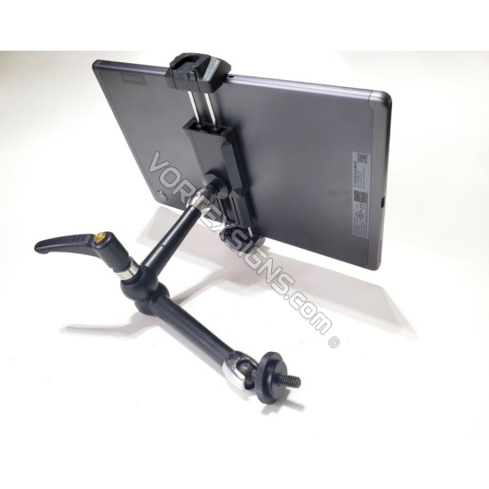 10" arm Accessory port phone mount 