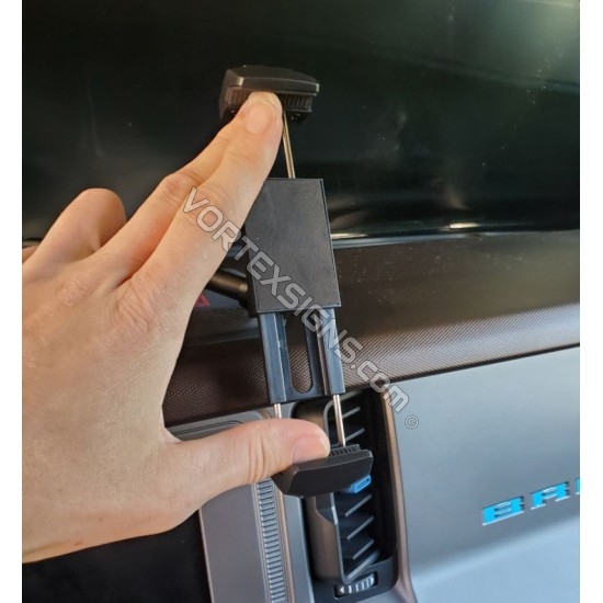 10" arm Accessory port phone mount 