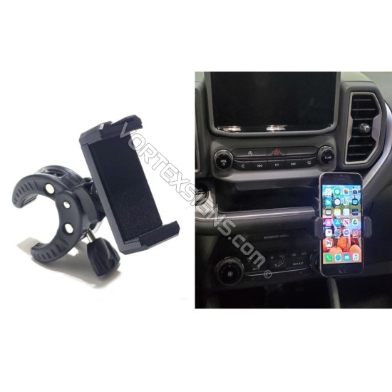 holder for a phone in a Ford Bronco sport