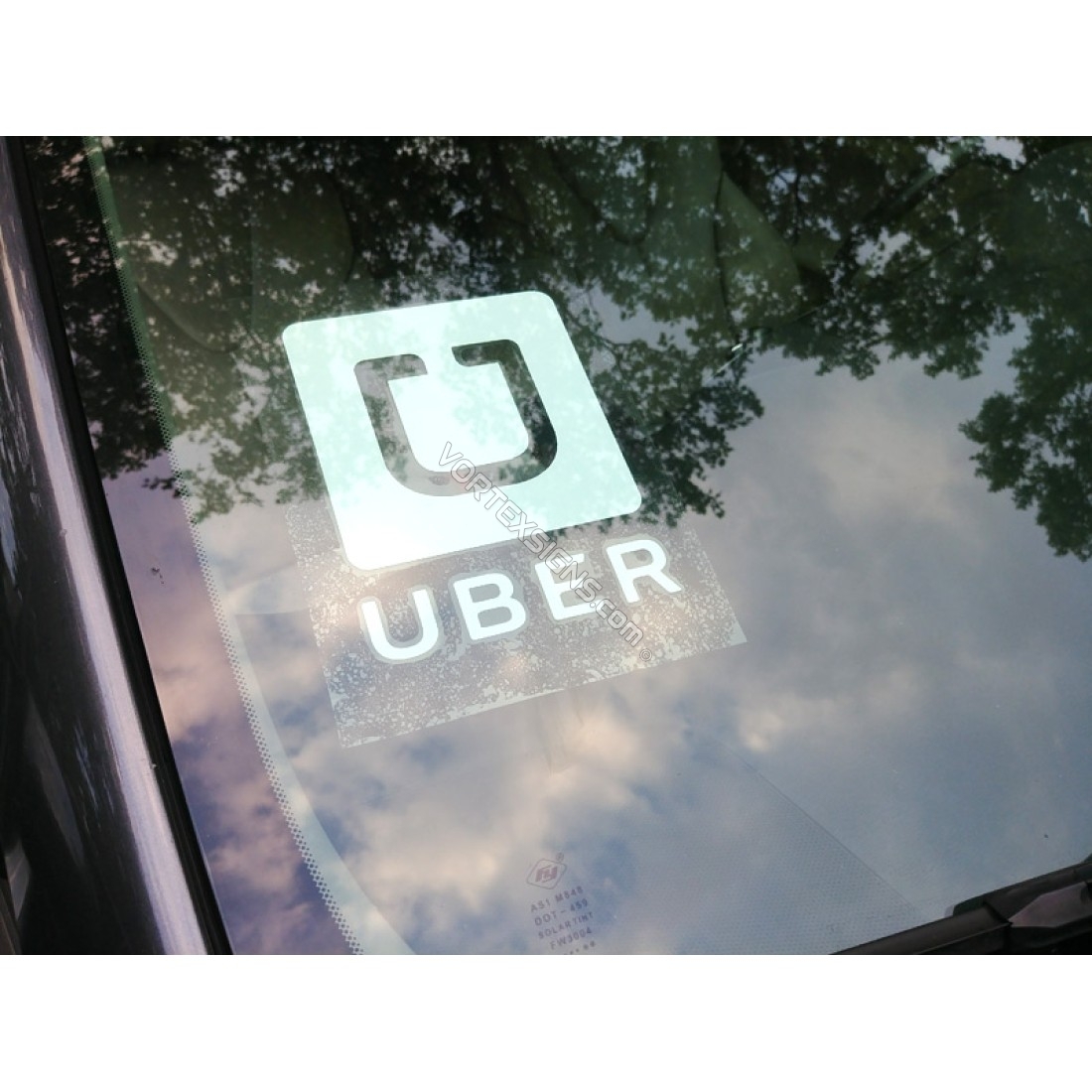 SALE! Removable UBER decal / sign static Cling & stickers