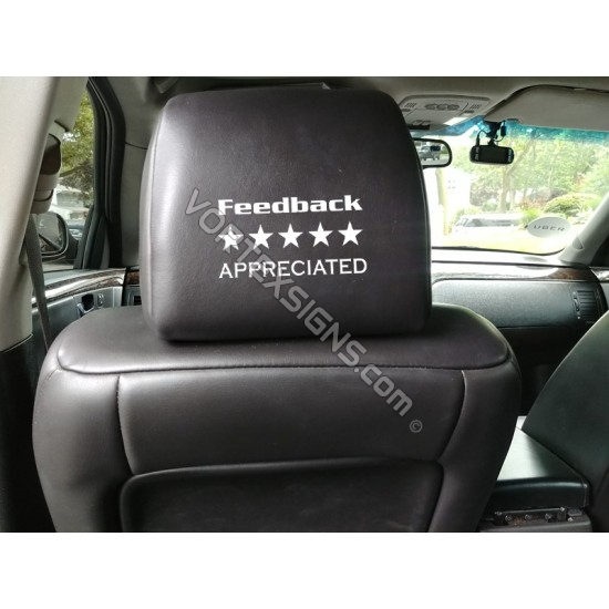 Feedback Appreciated sticker dashboard seat