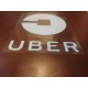  Round Removable UBER decal or sign