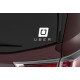 UBER Squre Logo decal sign for car UBER Squre Logo sticker exterior windows