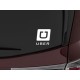 UBER Squre Logo vinyl decal exterior accessory UBER Squre Logo sticker for car window